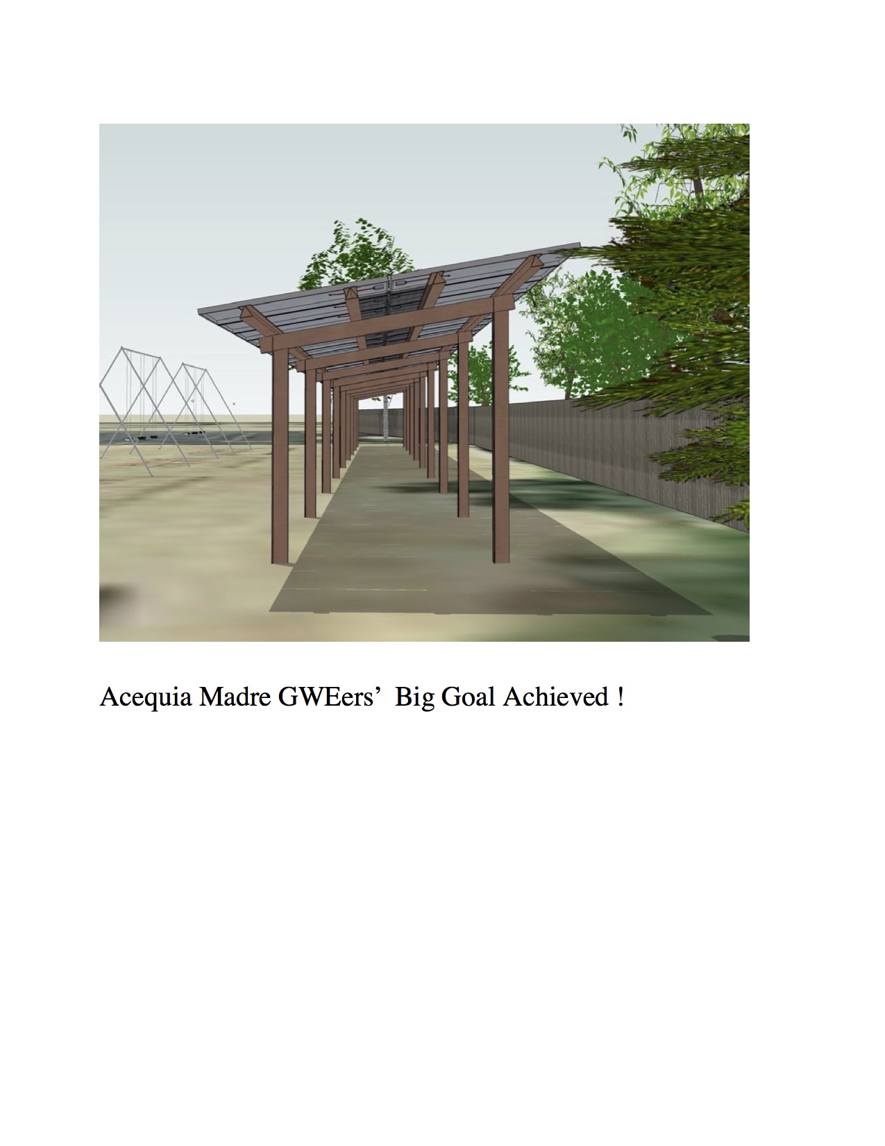 Acequia Madre GWE’s Dream Come True!—The Global Warming Express—The