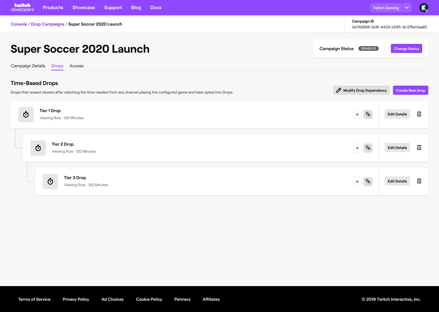 Twitch Drops как включить