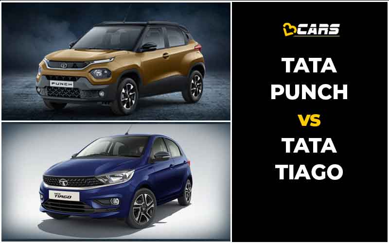 Tata Punch Vs Tata Tiago Price, Engine Specs, Dimensions Comparison