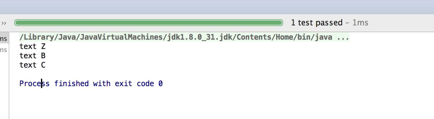 [Java 8] ForEach for interations
