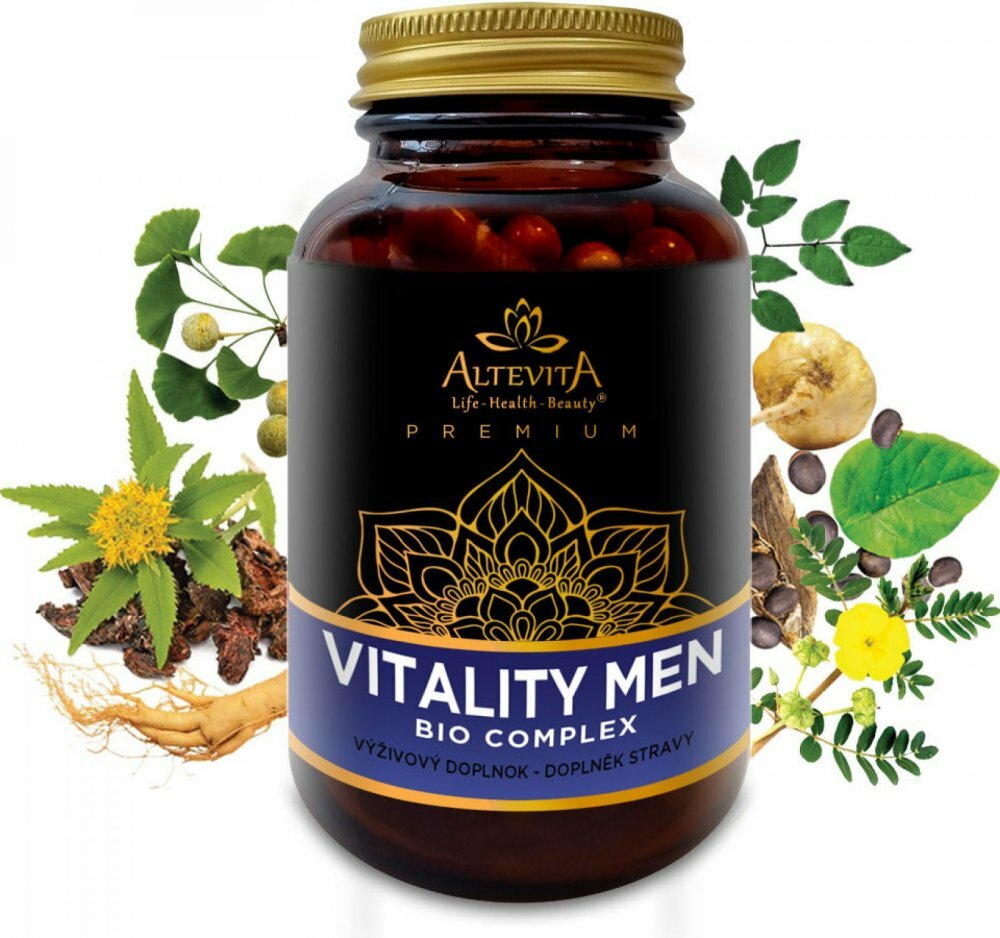Vitality men bio complex Vitamíny a minerály