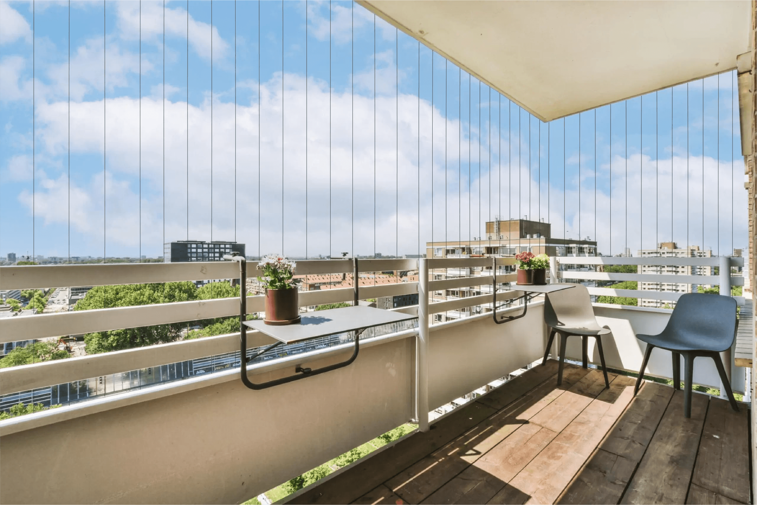 Devaaj Invisible Grille for High Rise Safety