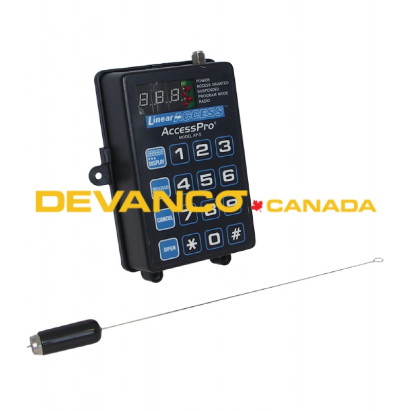 AP5 - Linear MegaCode Wireless Access Controller 318 MHz