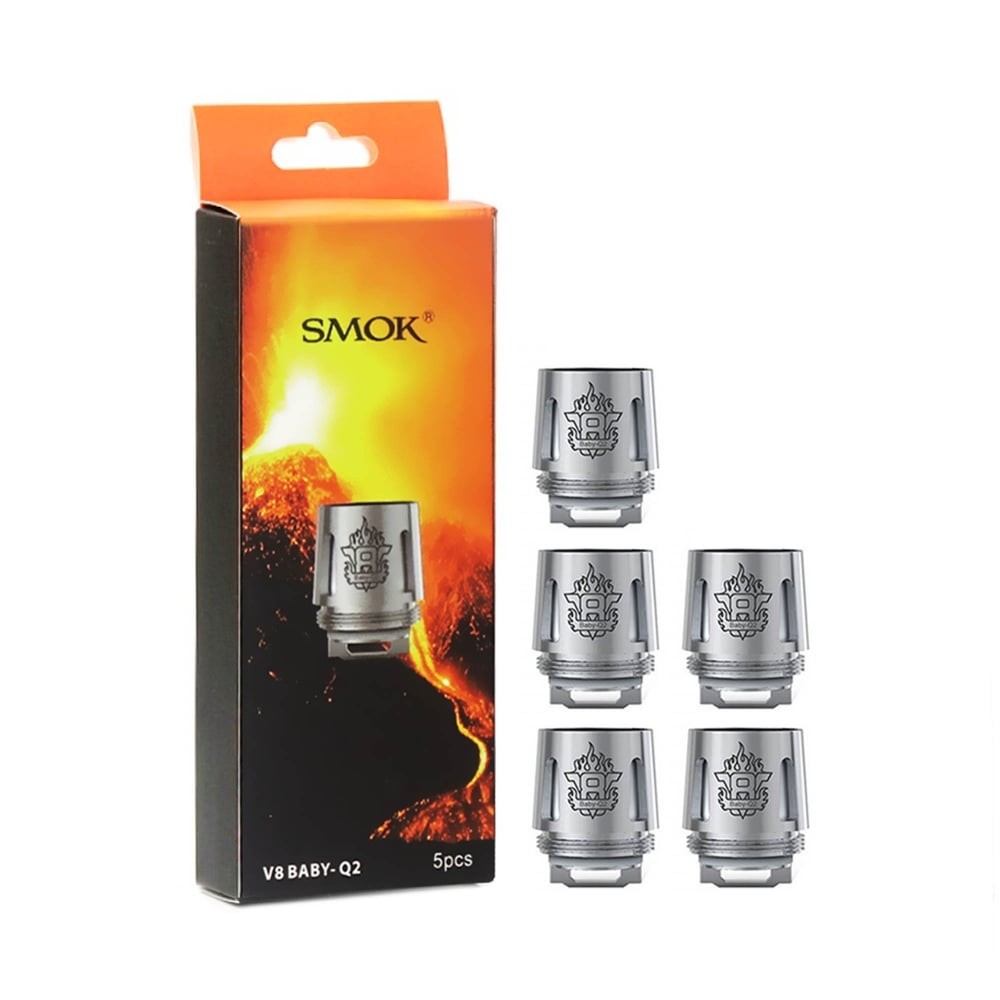 SMOK TFV8 BABY Q2 COILS 0.6 OHMS No.1 Online Vape Shop In Pakistan