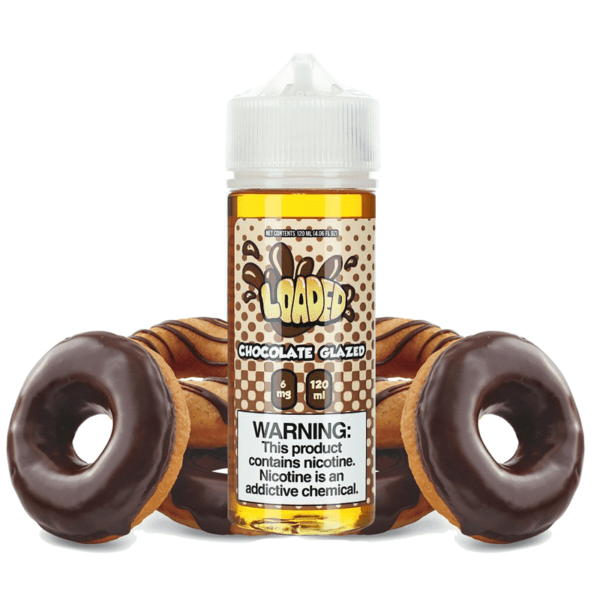 CHOCOLATE GLAZED DONUTLOADED ELIQUIDRUTHLESS VAPORS