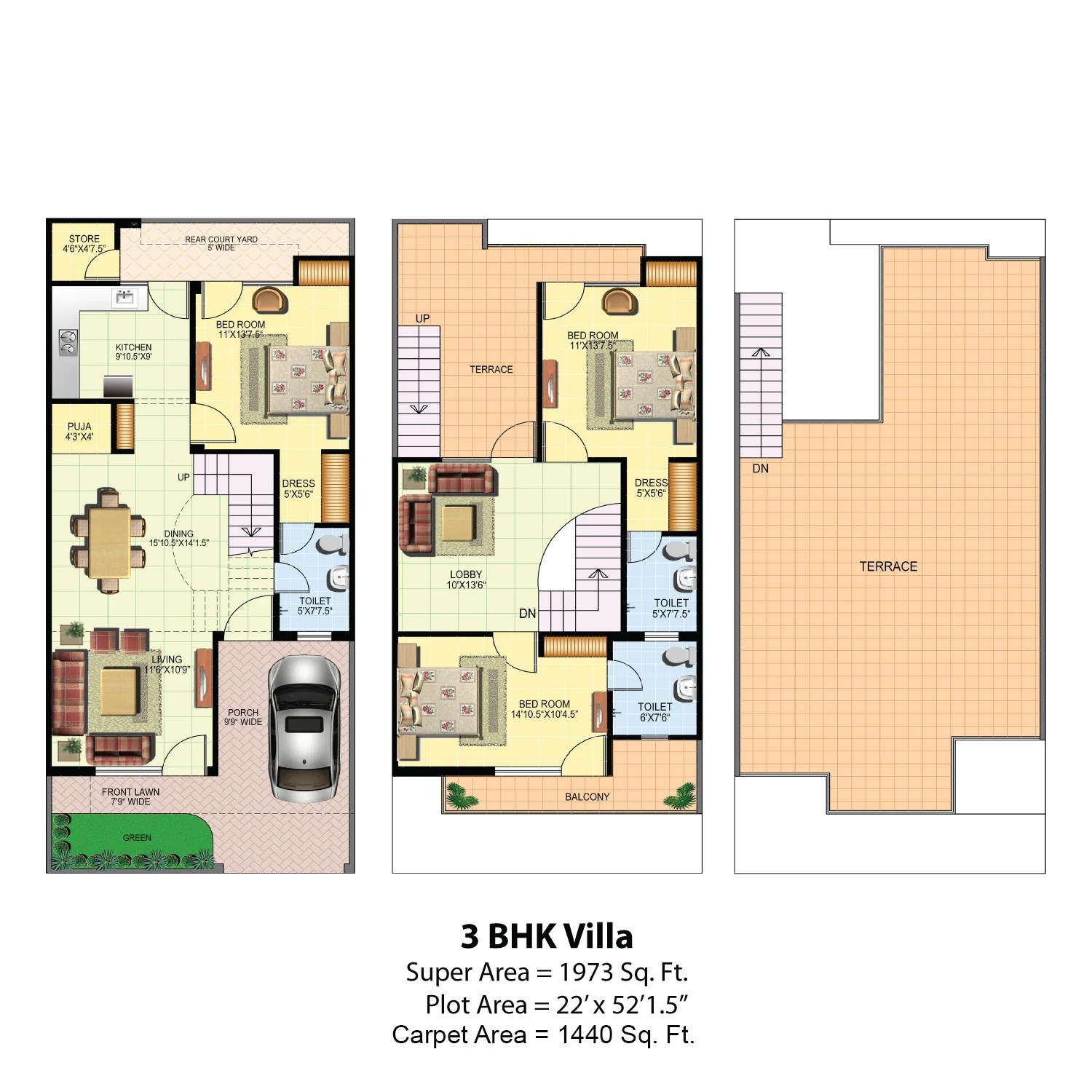 Independent Villas in Kashipur, Luxury Apartments in Kashipur, Anandam