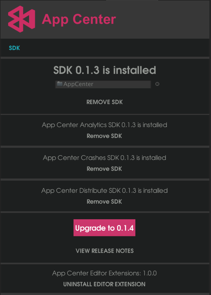 Visual Studio App Center Unity Editor Extension A Better Unity