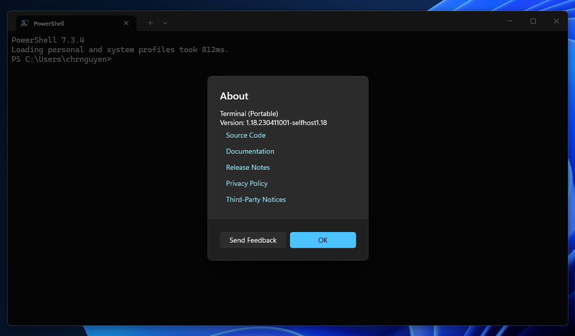 Windows Terminal Preview 1.18 Release Windows Command Line