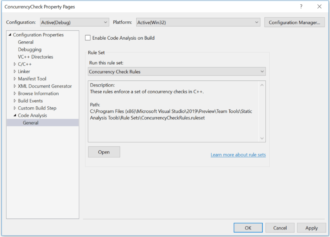 Concurrency Code Analysis in Visual Studio 2019 LaptrinhX