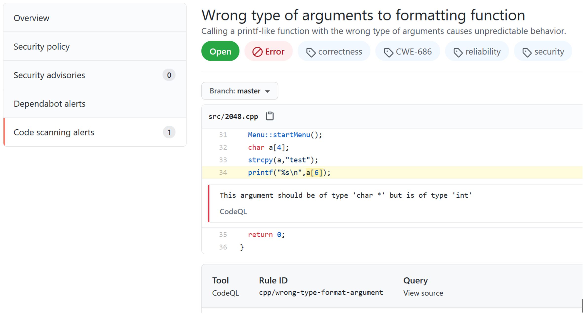 Code Scanning C++ with GitHub Actions LaptrinhX
