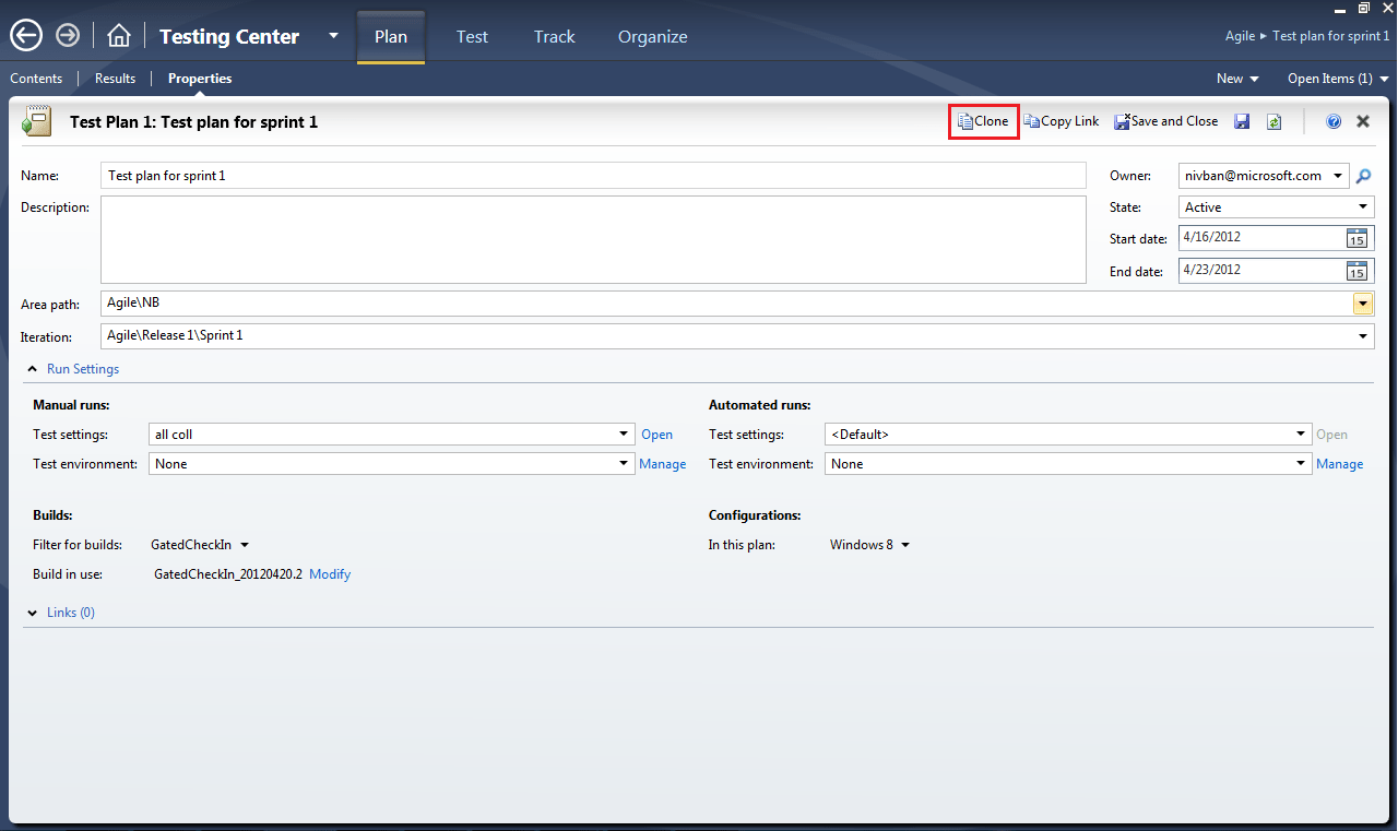 Cloning test plans using Microsoft Test Manager Azure DevOps Blog