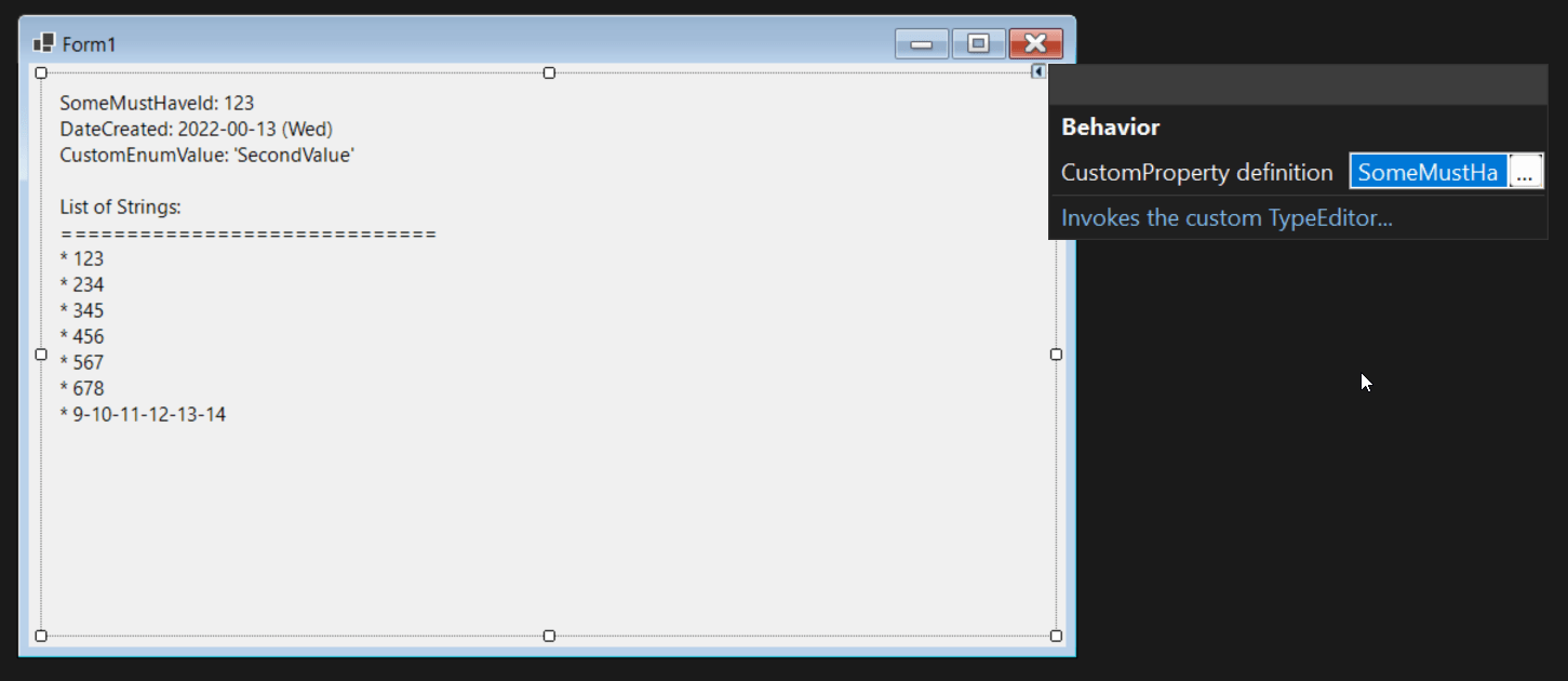Custom Controls for WinForm's OutOfProcess Designer Blog