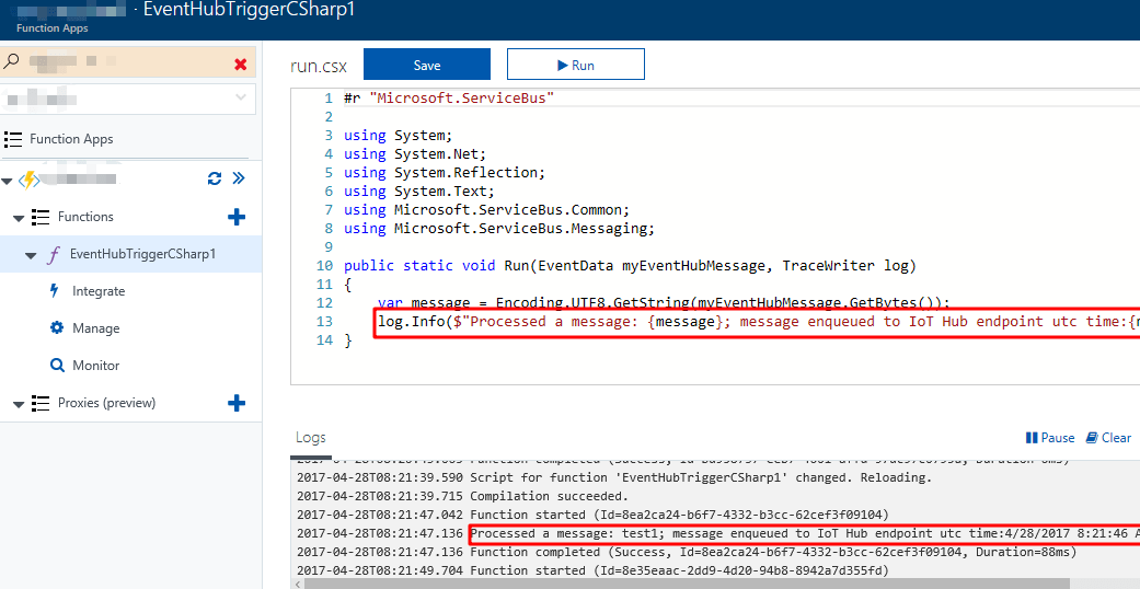 Understand Different Connection Strings in Azure IoT Hub IoT Developer