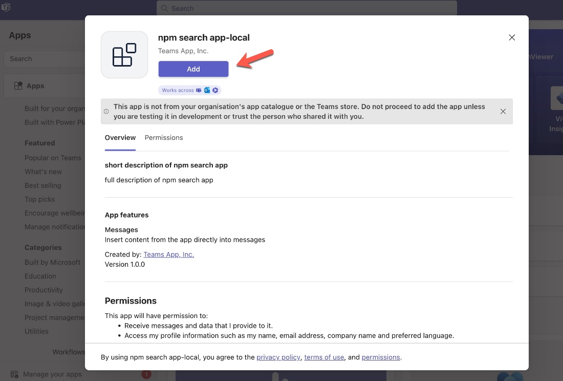 Build message extensions for Microsoft Teams and Copilot