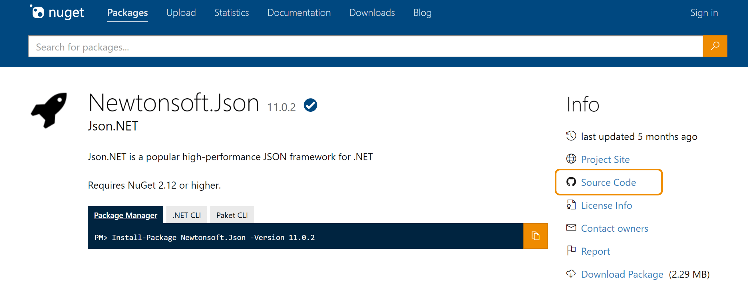 Introducing Source Code Link for NuGet packages - The NuGet Blog