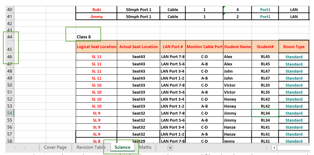 Convert specific table of excel sheet to JSON using PowerShell