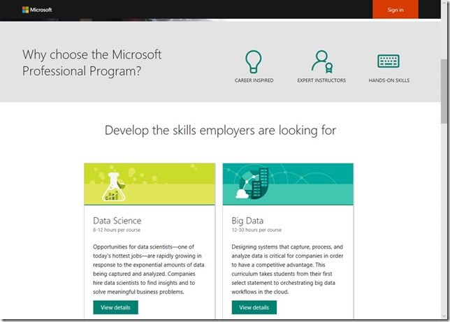 Microsoft Professional Program for Data Science Sharpen Your Data Science Skills Premier