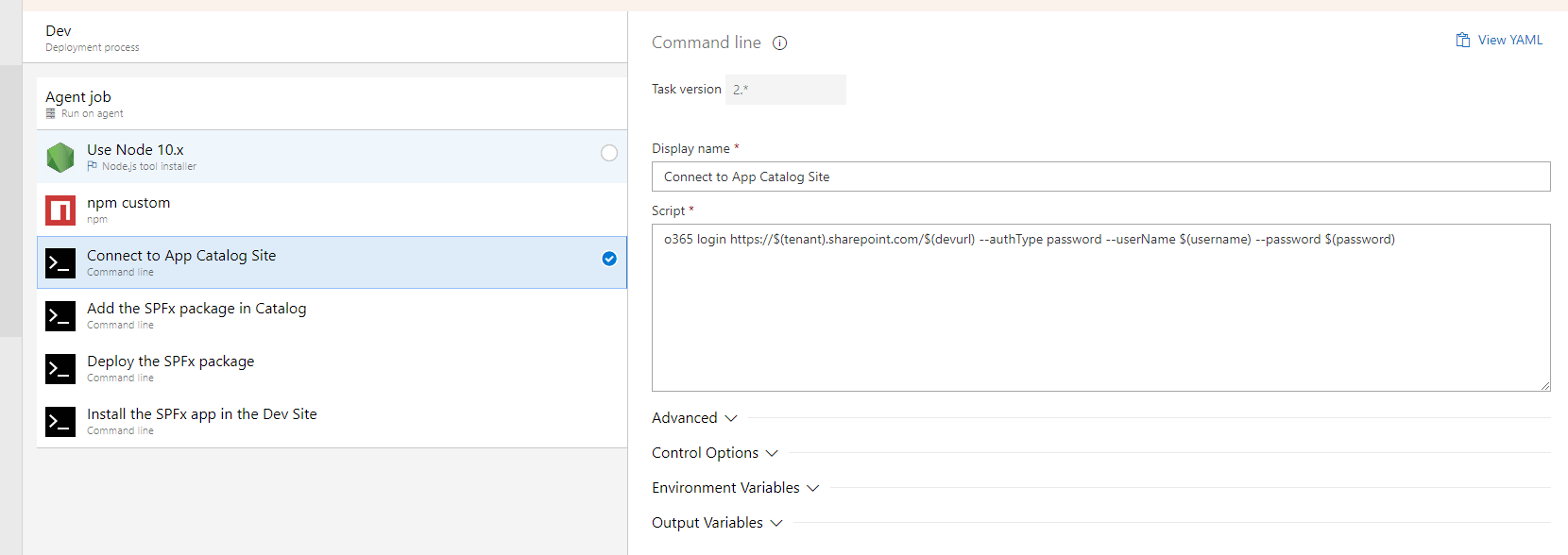 CI/CD with SharePoint Framework (SPFx) Developer Support
