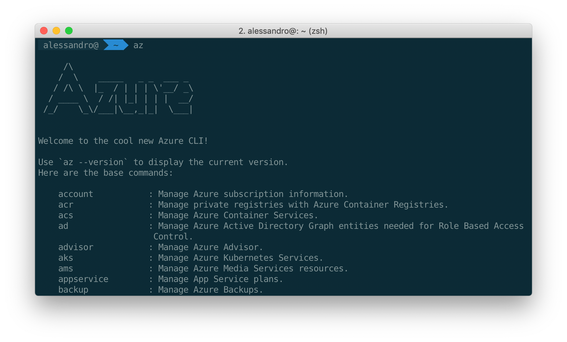 Building an opensource and crossplatform Azure CLI with Python Our