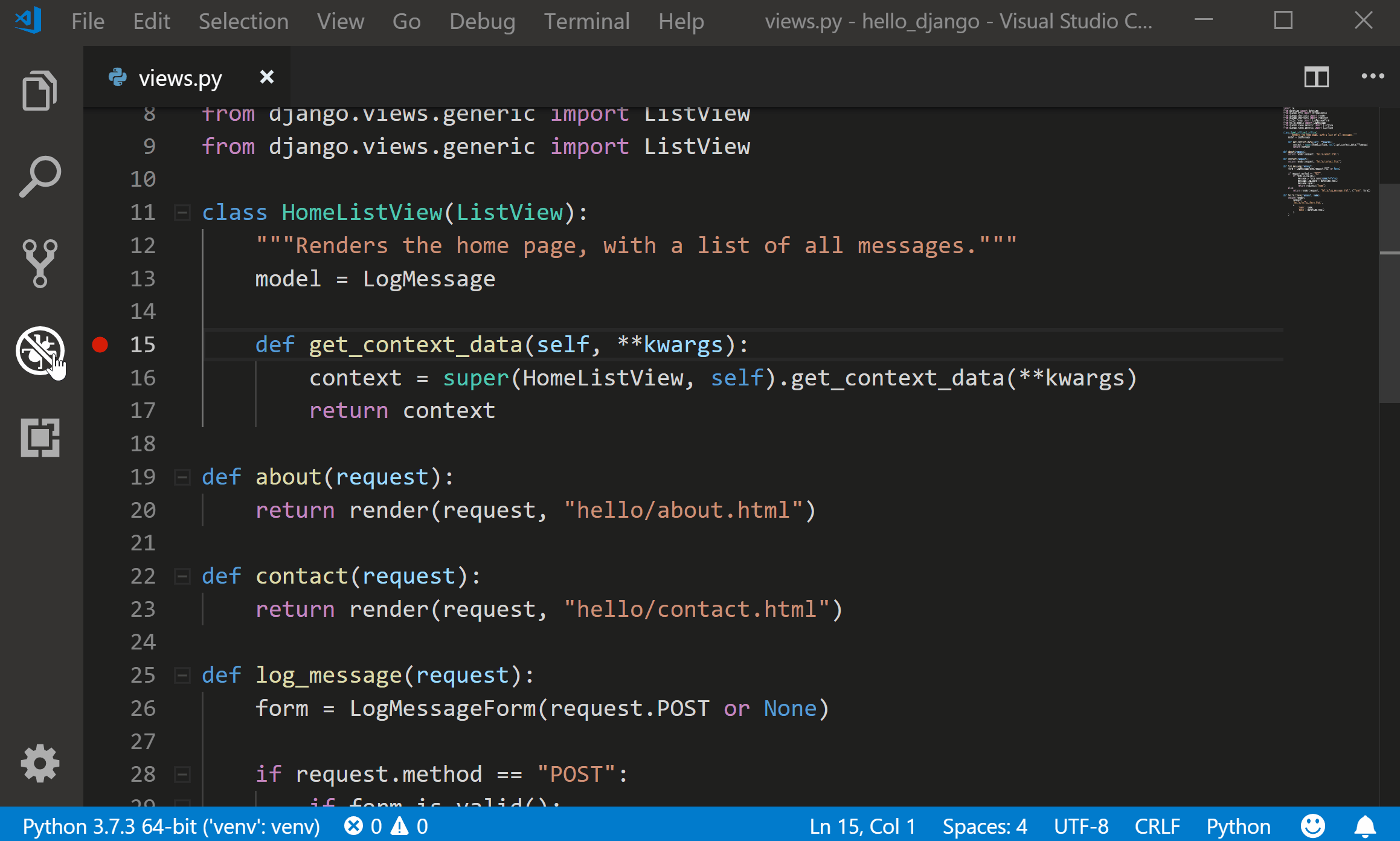 Visual Studio Code中的Python 2019年4月发布CSDN博客