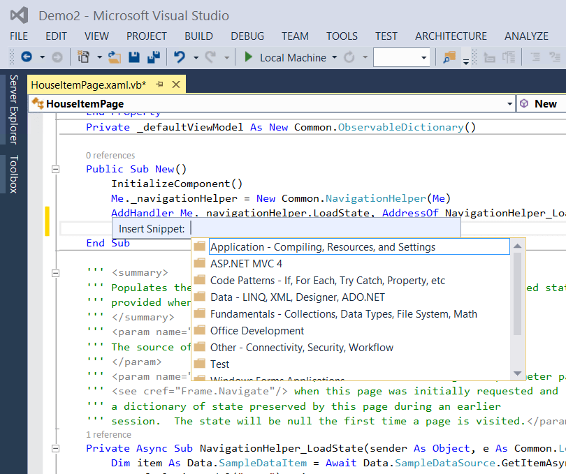 Visually Creating Snippets Visual Studio Blog