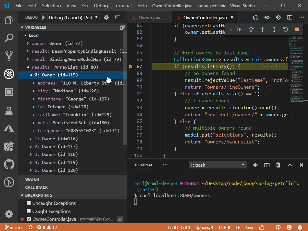 Java on Visual Studio Code April Update Visual Studio Blog
