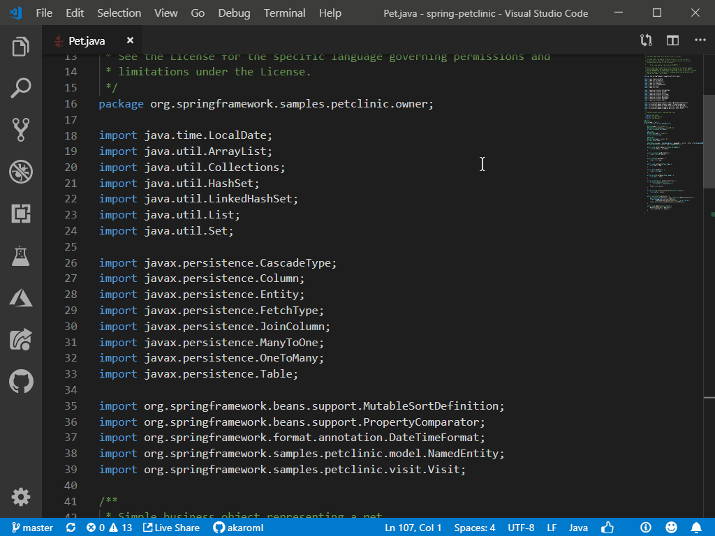 Java on Visual Studio Code April Update Microsoft for Java Developers