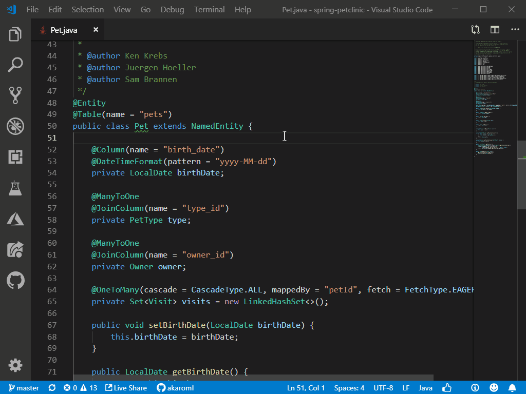 Java in visual studio code erskate