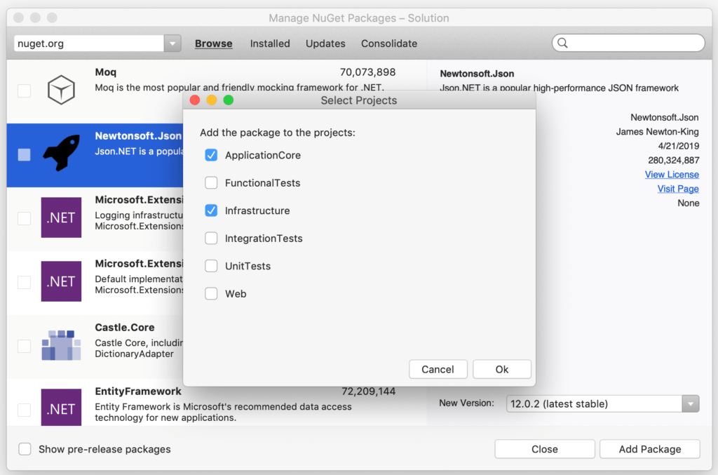 Visual studio community for mac add nuget package not available zoomneuro