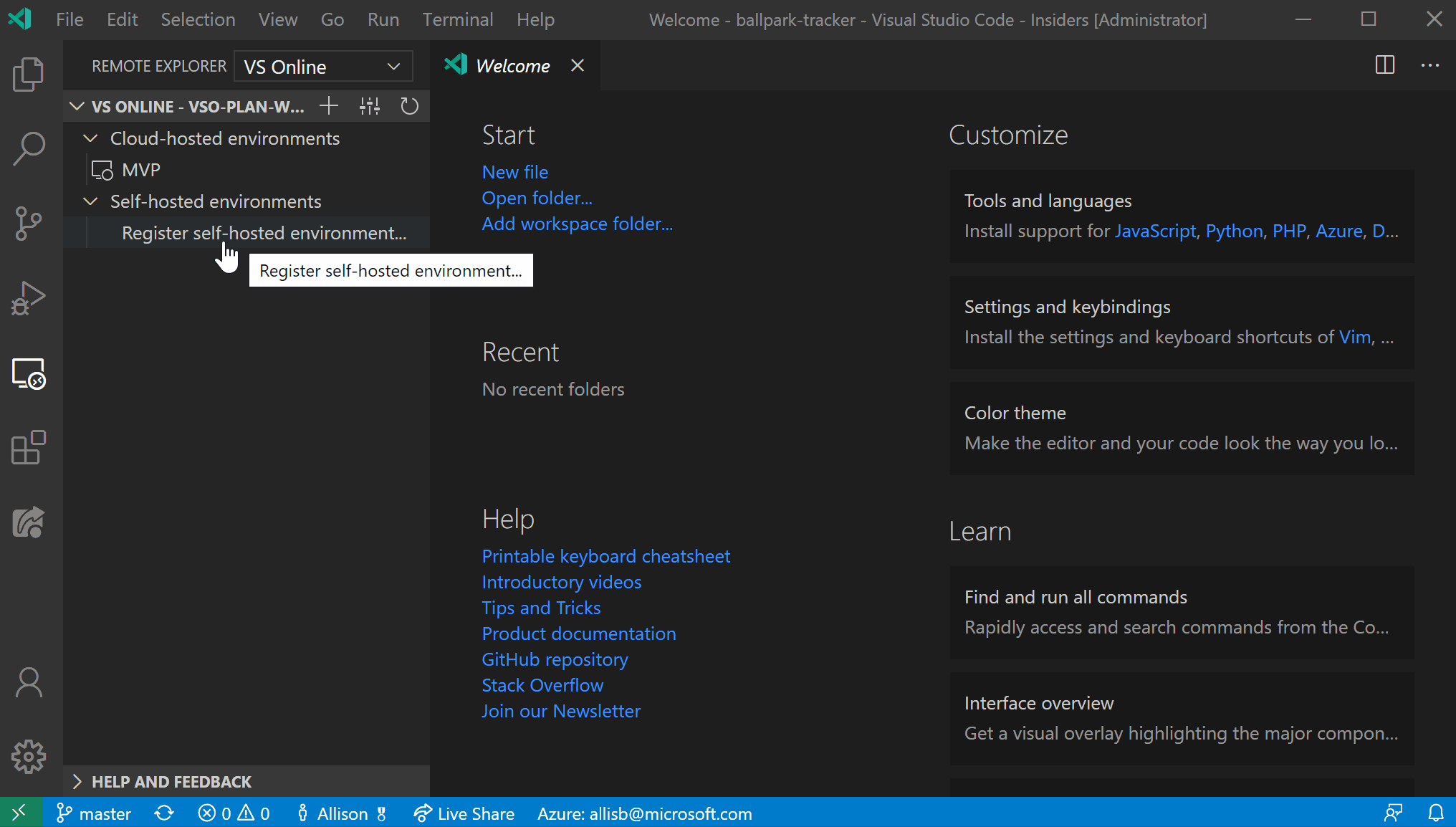 Bring your own machine to Visual Studio Online Visual Studio Blog