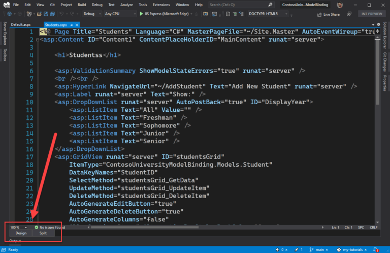 Design your Web Forms apps with Web Live Preview in Visual Studio 2022 Visual Studio Blog