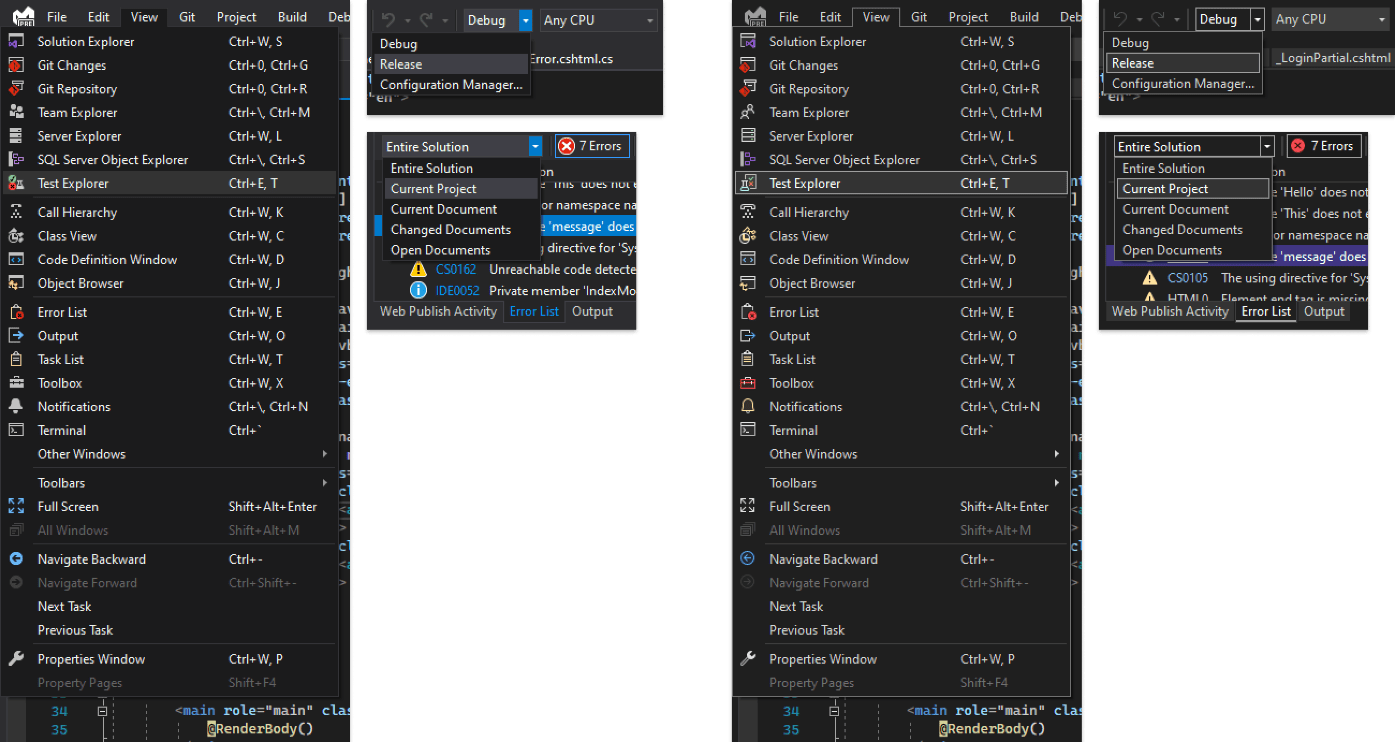 Visual studio dark theme better for eyes qleroberlin