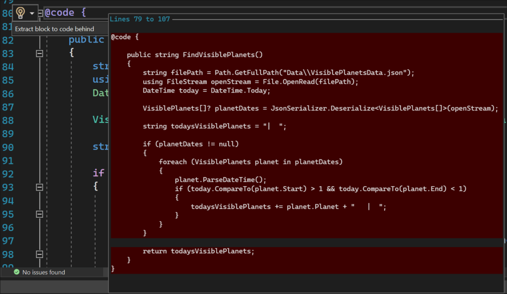 Introducing the new Razor editor in Visual Studio 2022 Visual Studio Blog