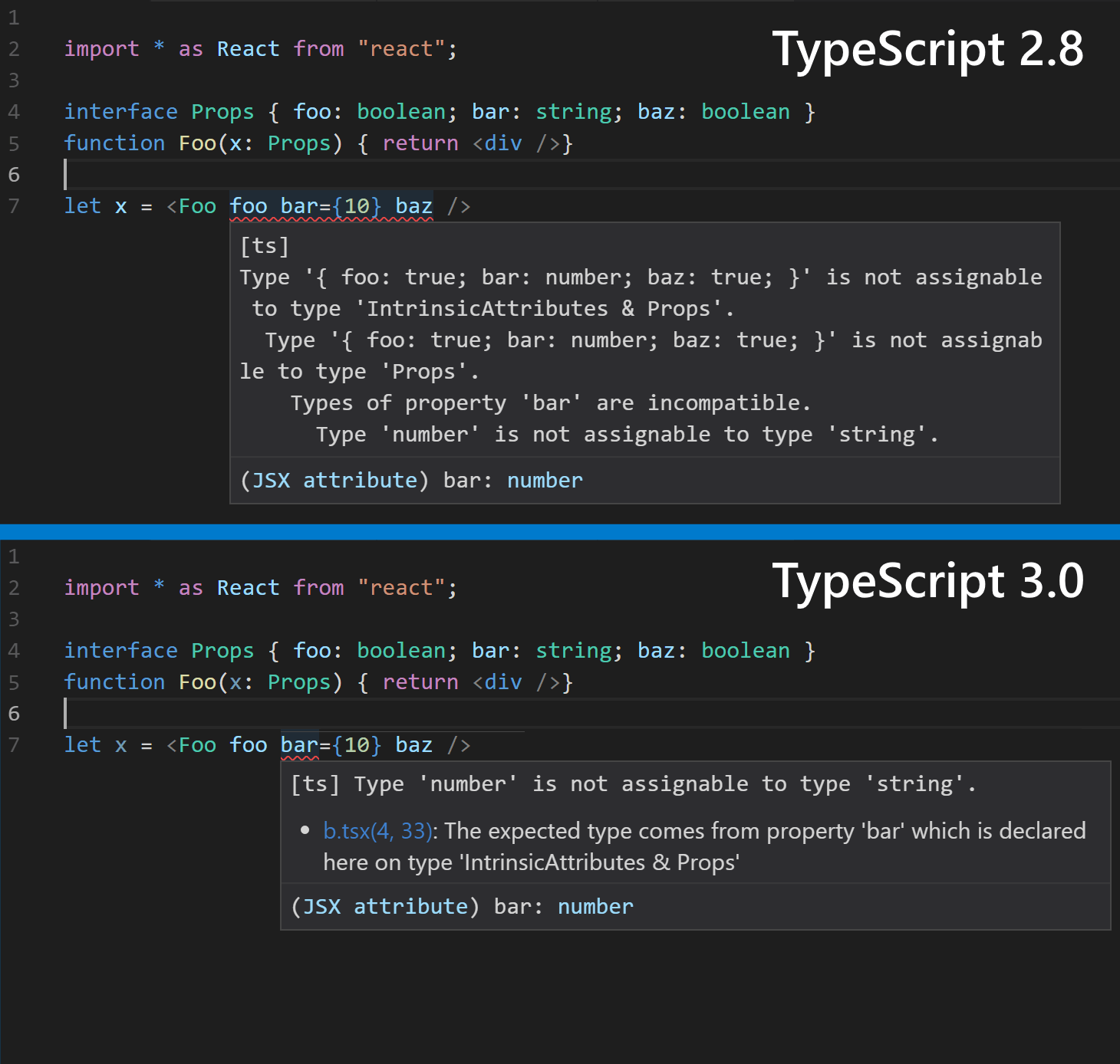 Announcing TypeScript 3.0 TypeScript