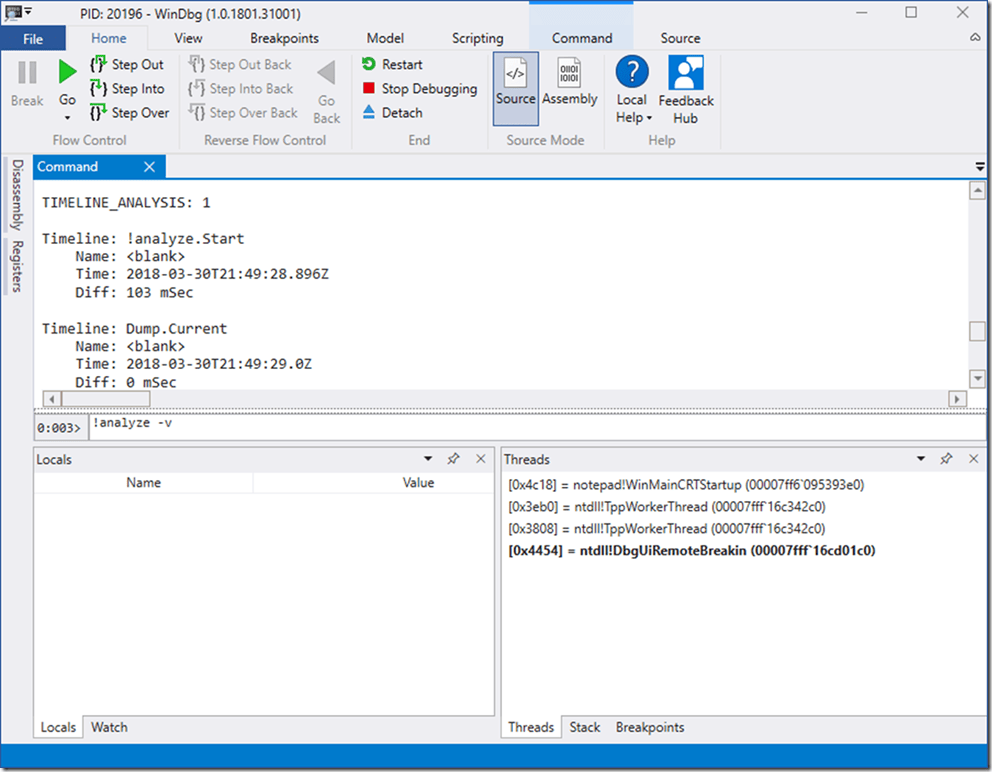 Debugging Beyond Visual Studio WinDbg Premier Developer