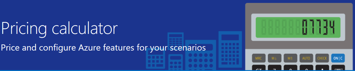 Now offering Azure Government in pricing calculator Azure Government