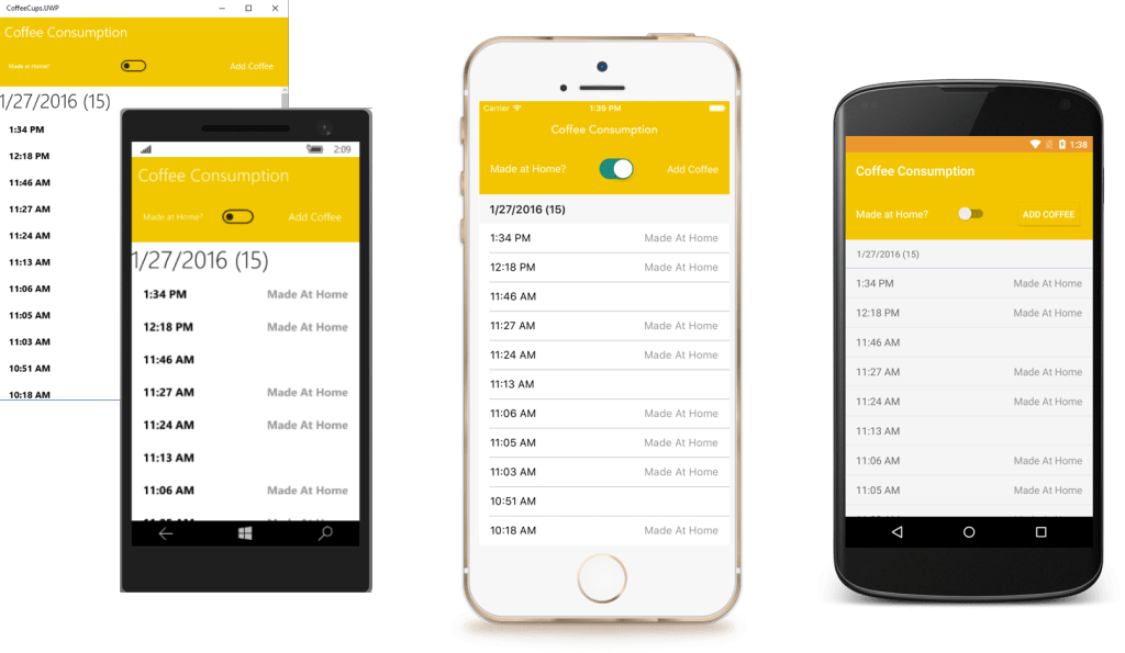 Getting Started with Azure Mobile Apps' Easy Tables Xamarin Blog
