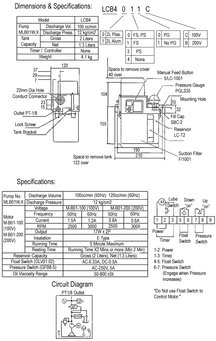 Devco©Showa© Type LCB4 Automatic Gear Pump Call Toll Free (800) 3233826