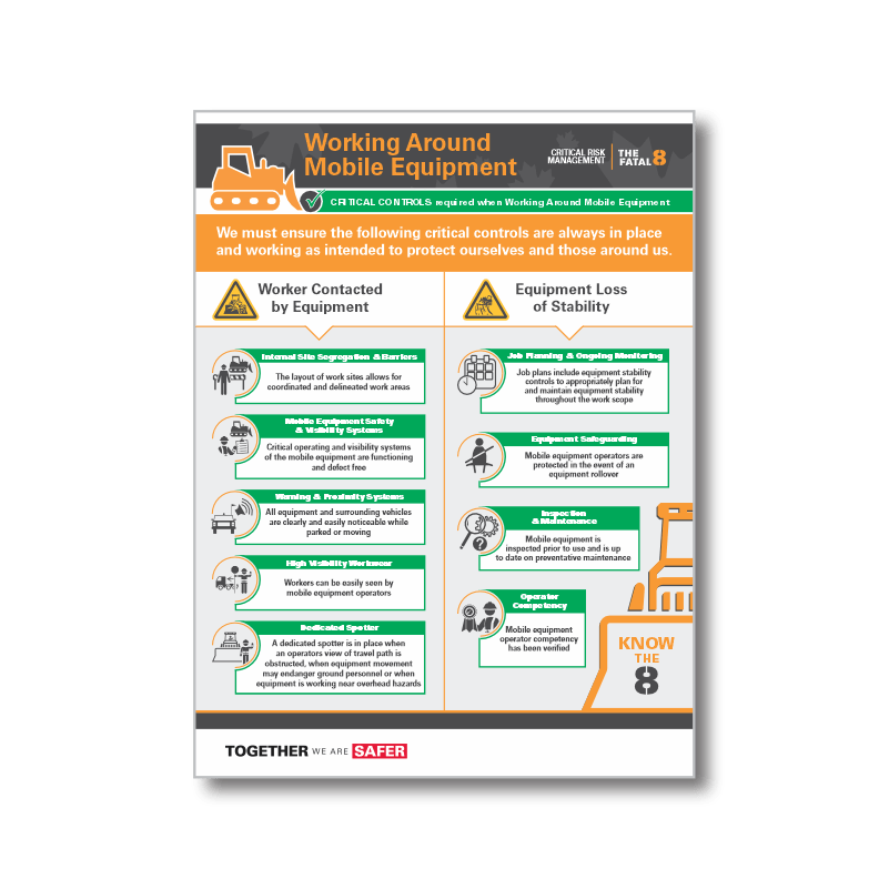 The Fatal 8 3 Working Around Mobile Equipment » Devco Consulting