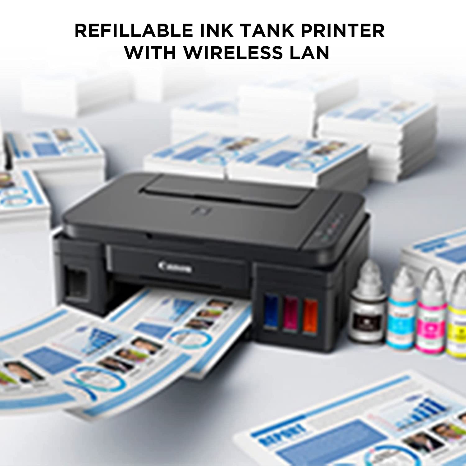 Canon Pixma G3000 AllinOne Wireless Ink Tank Colour Printer Dev Computer
