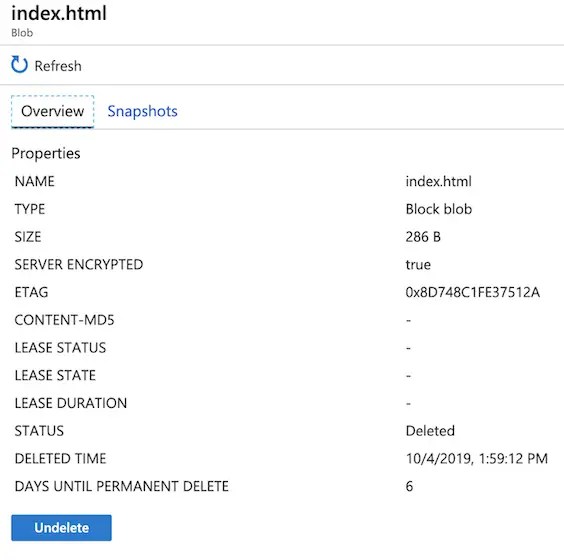 How to restore deleted Azure Storage Blobs DevCoops