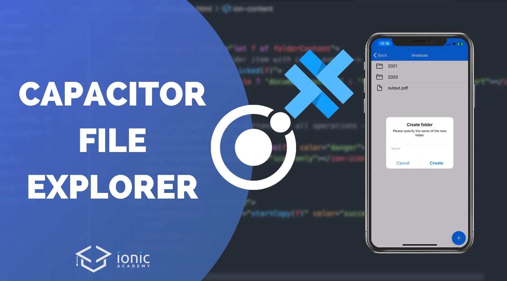 How to Build a Capacitor File Explorer with Ionic Angular Devdactic