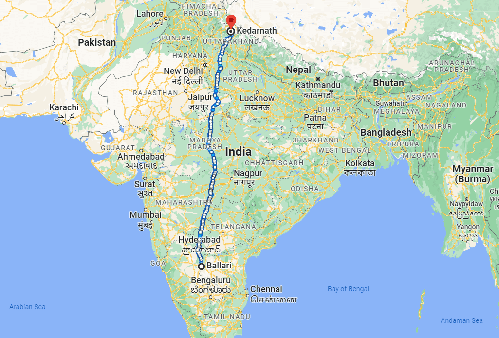 Bellary to Kedarnath yatra An Amazing Journey A complete all in 1 guide