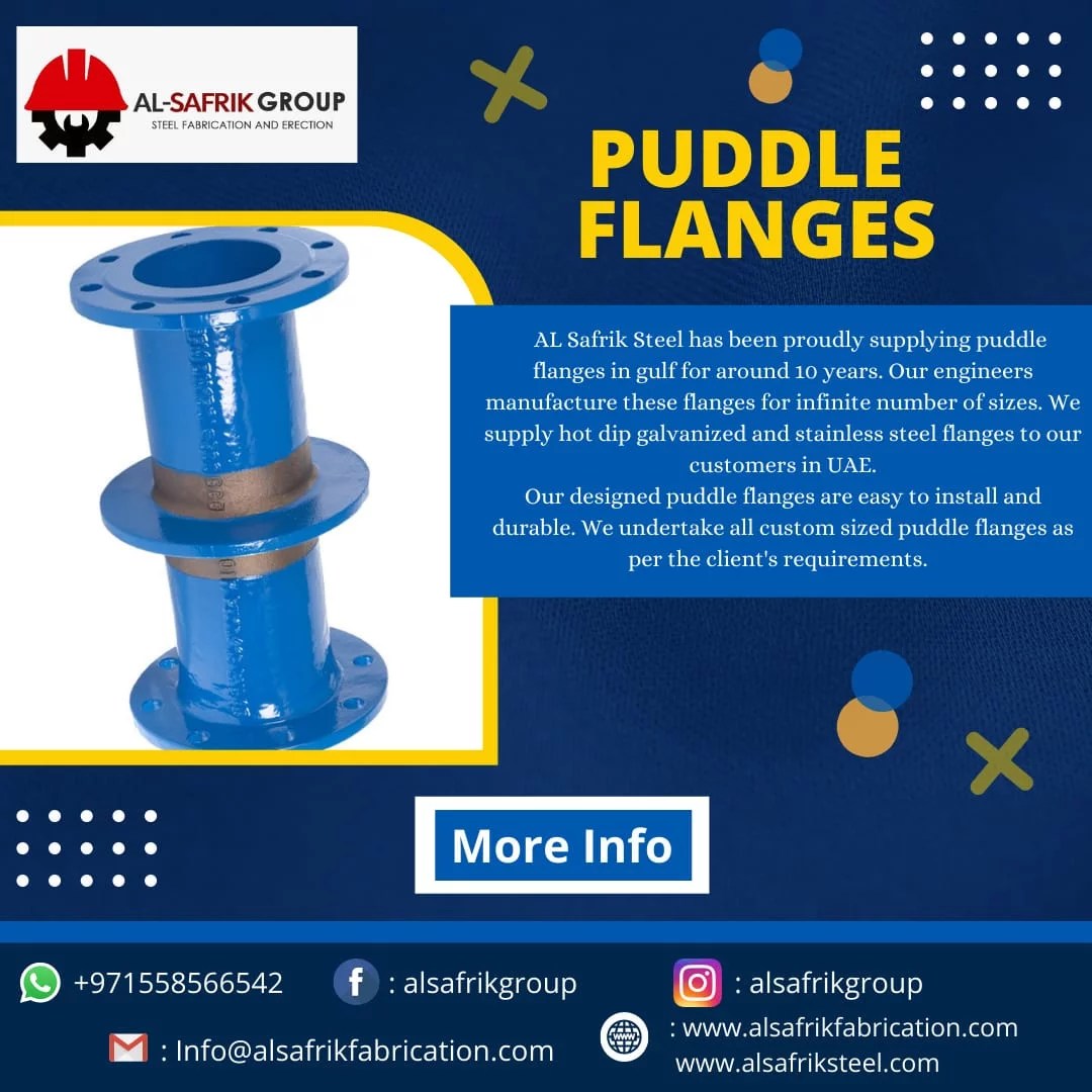 Puddle Flanges Stainless Steel in Dubai Al Safrik Steel