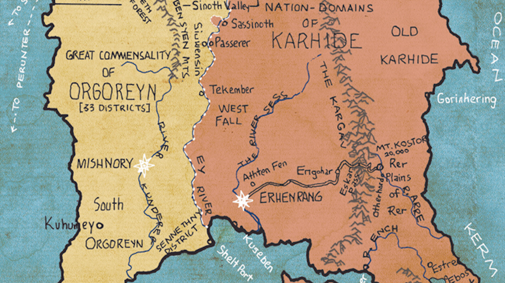 Why is Le Guin's handdrawn map not as famous as her book? Big Think