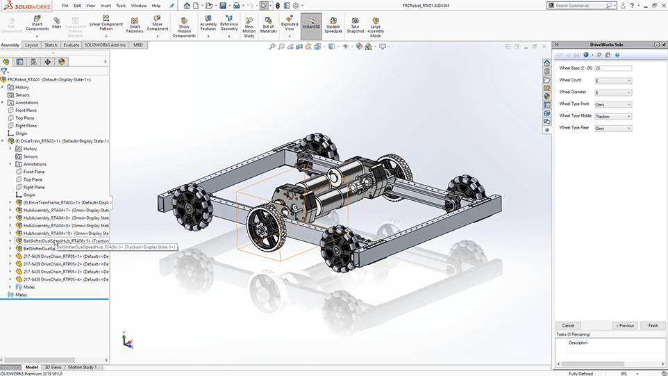 First Robotics team saves time for design with DriveWorks DEVELOP3D
