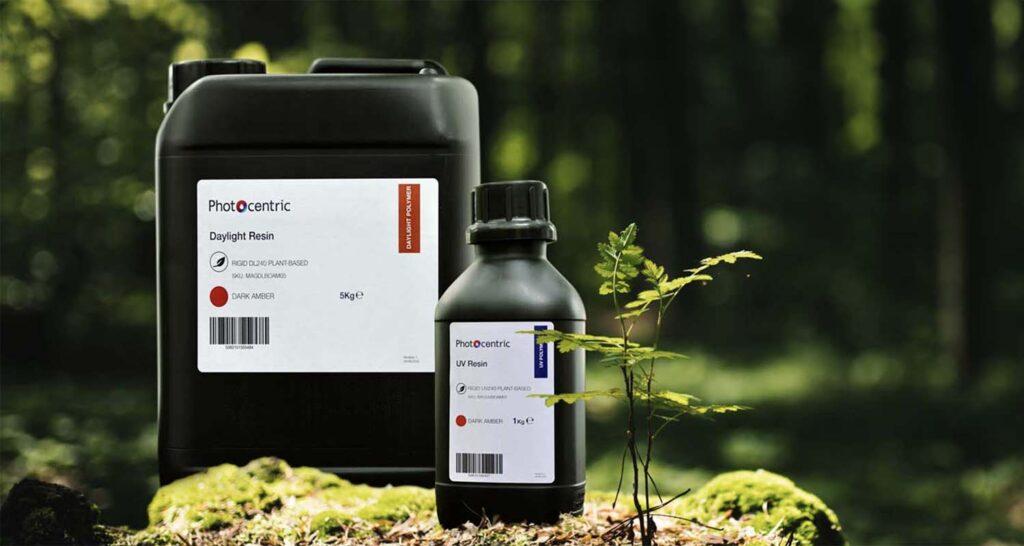 Plantbased Resin added to Photocentric's AM materials lineup DEVELOP3D