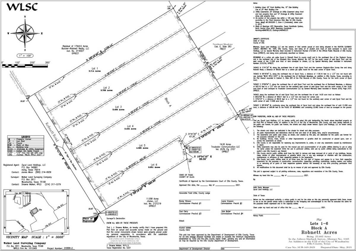 Waxahachie, TX Develop 3 Group