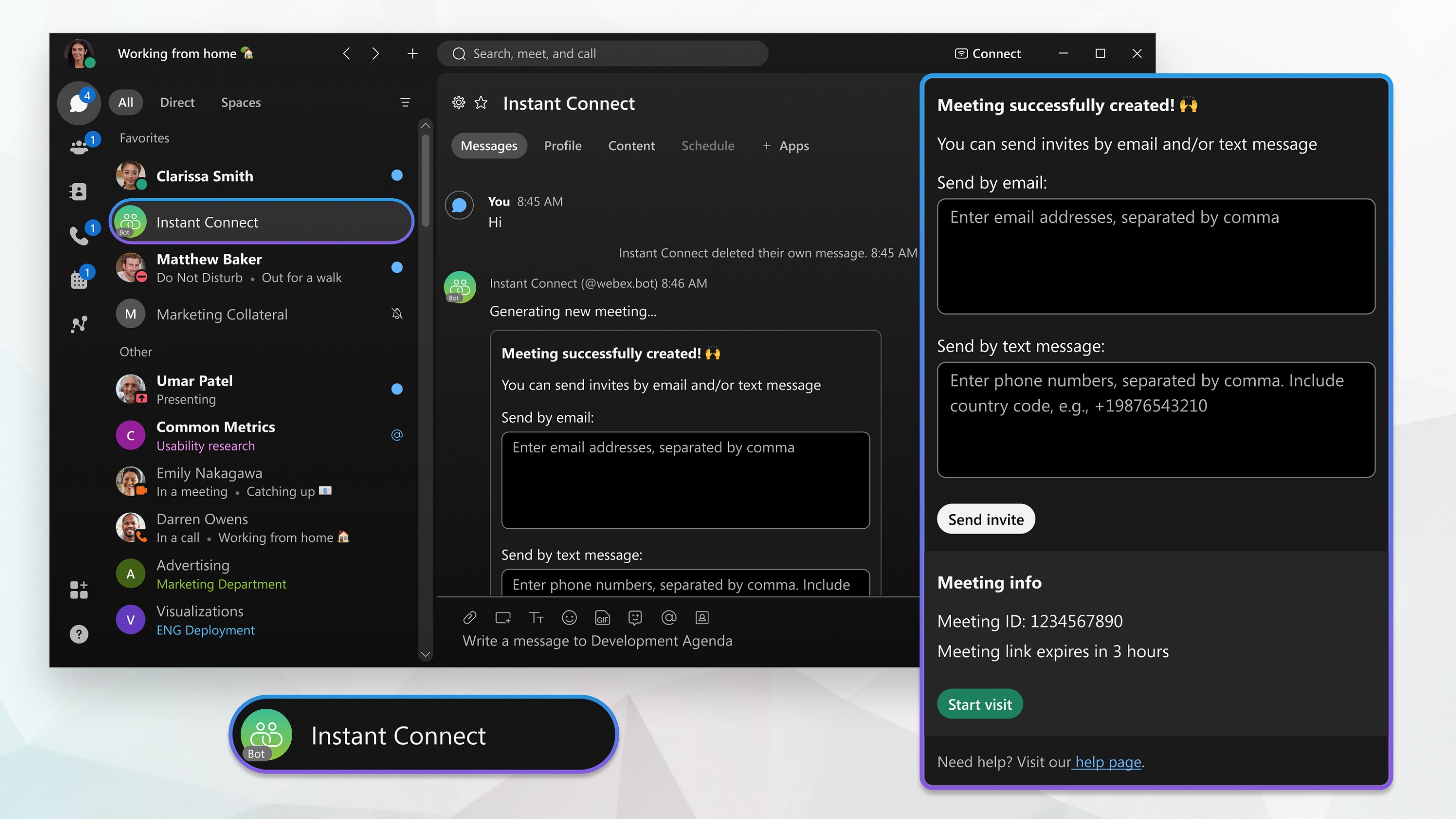 Instant Connect ex App Hub