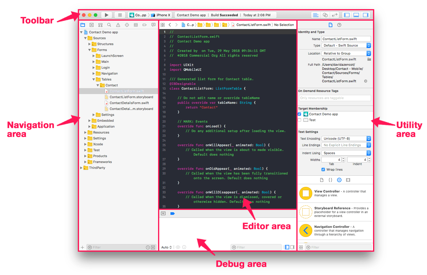 PresentaciÃ³n de Xcode Â· 4D for iOS
